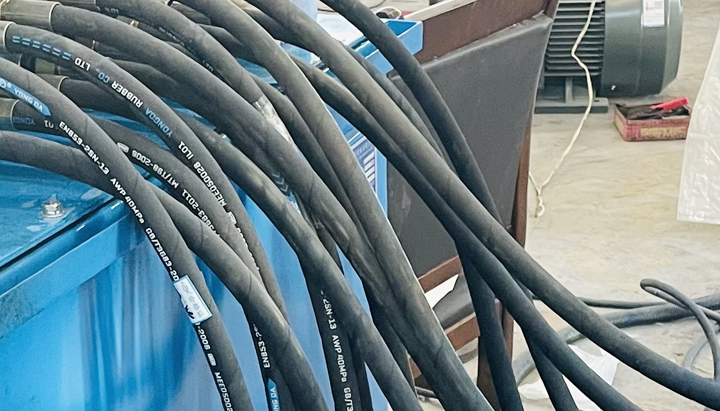 Manguera personalizada para maquinaria hidráulica