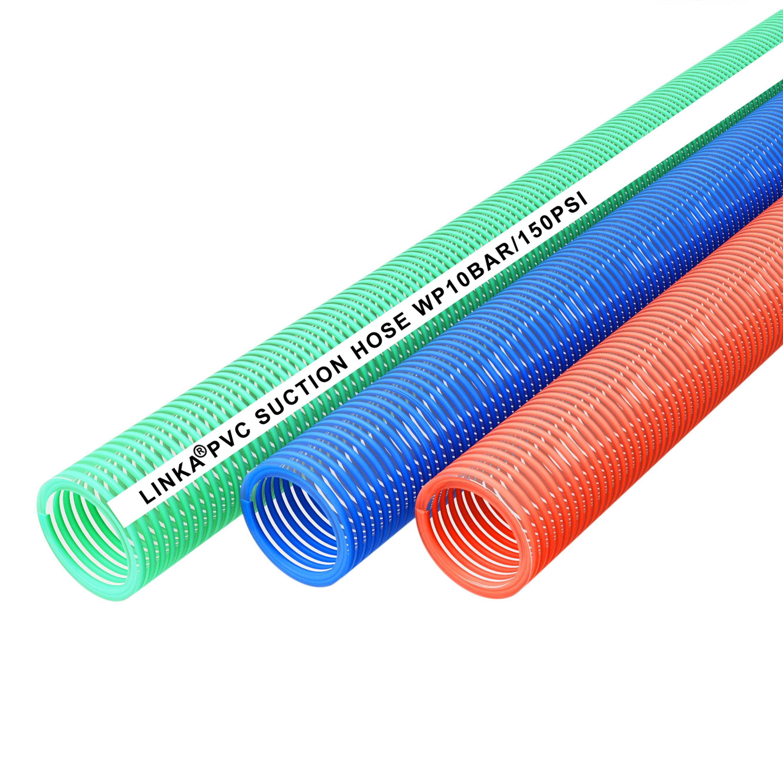 Manguera de succión de PVC de alta tracción 