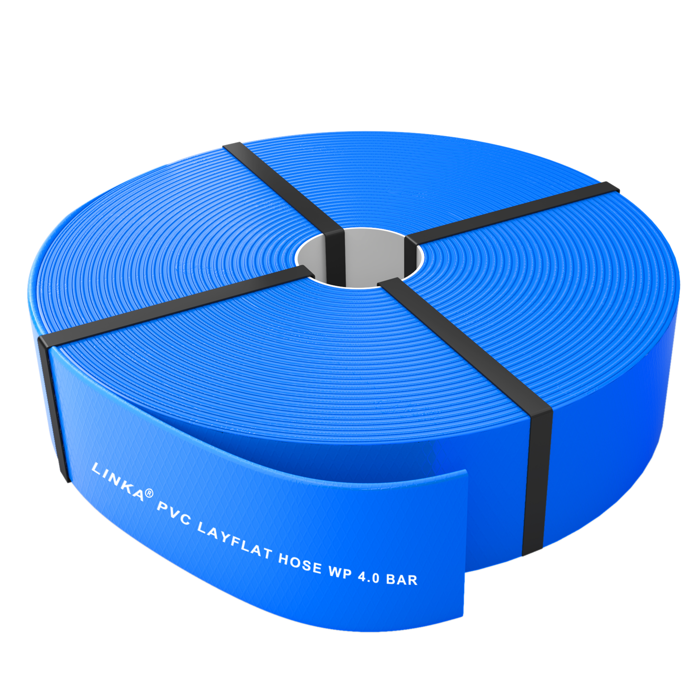 Capas de refuerzo estructural de mangueras de PVC.